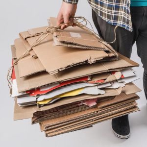 Bulk Cardboard Recyclable Material